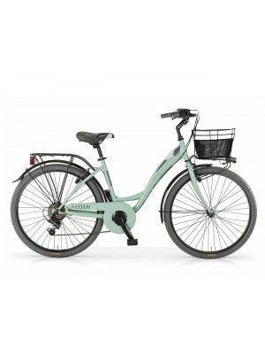 Bicicletta City Bike 26" Mbm Agorà acciaio Shimano 6v Revo