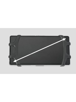 Supporto Topeak Omni RideCase per smartphone (schermi da 4,5" a 6,5") con attacco Strap Mount