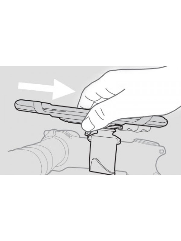Supporto Topeak Omni RideCase per smartphone (schermi da 4,5" a 6,5") con attacco Strap Mount