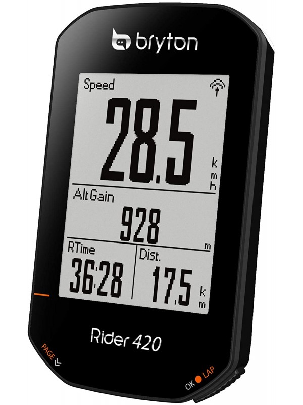 GPS Bryton Rider 420H con fascia cardio