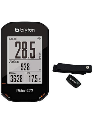GPS Bryton Rider 420H con fascia cardio