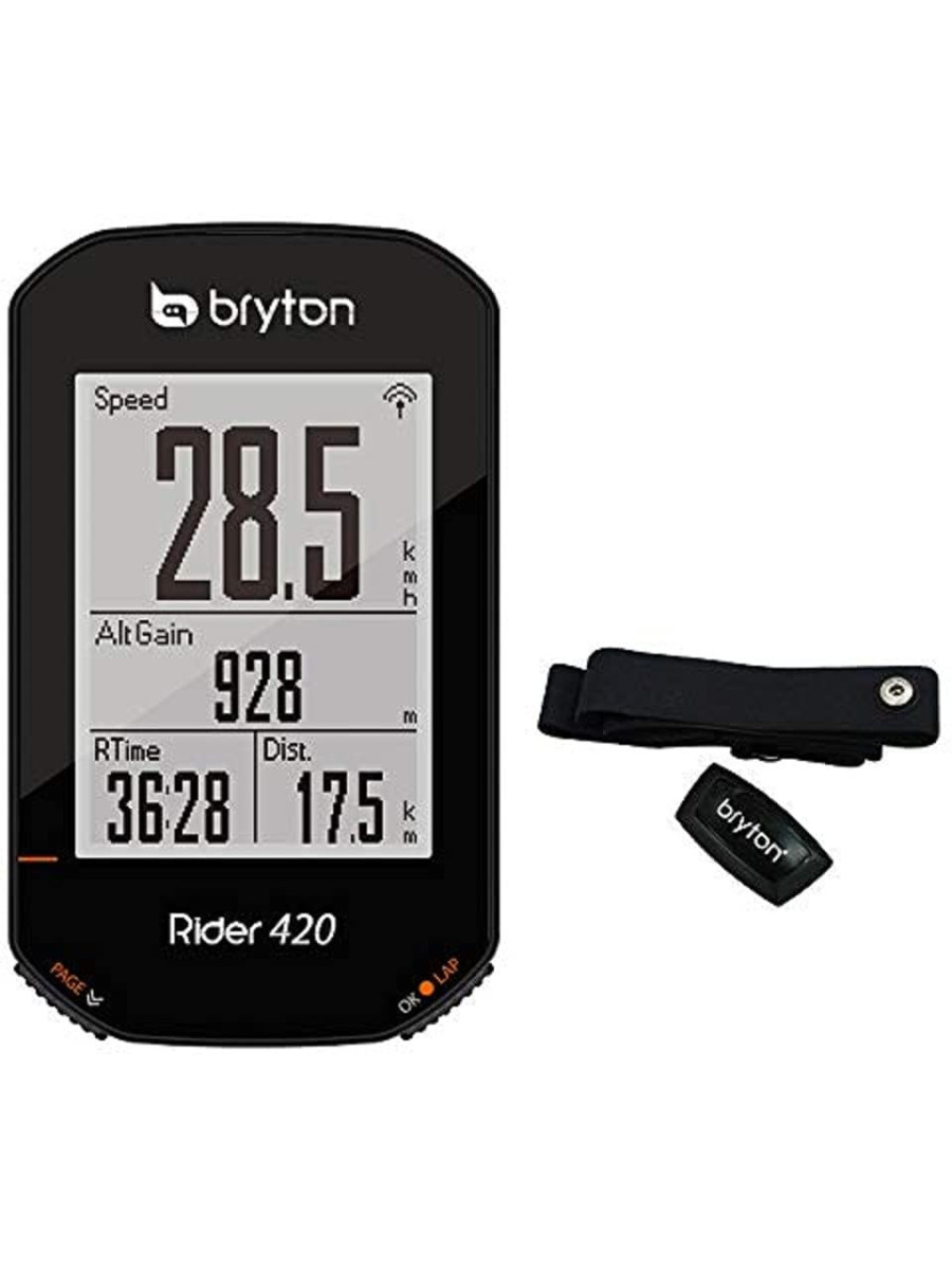 GPS Bryton Rider 420H con fascia cardio