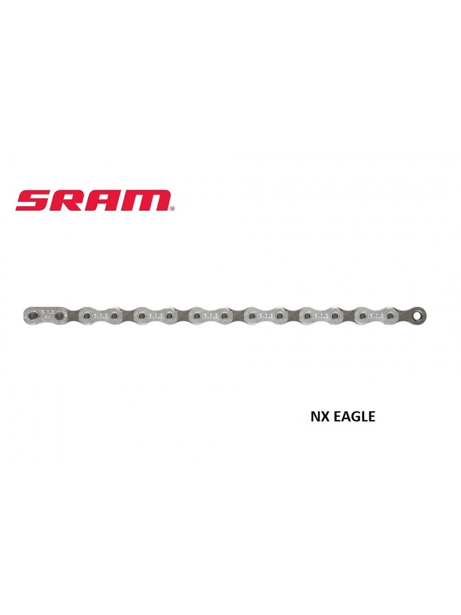 Catena SRAM PC NX EAGLE 12 velocità 126L