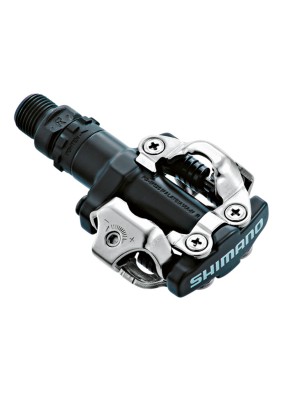 Pedali SPD SHIMANO PD-M520 neri con tacchette SM-SH51