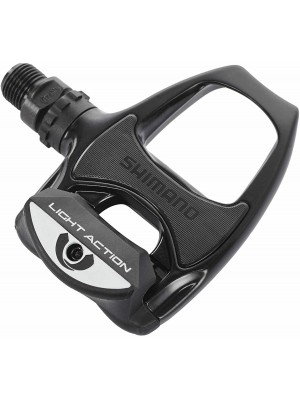 Pedali da corsa SHIMANO PD-R540-LA neri con tacchette SH-11