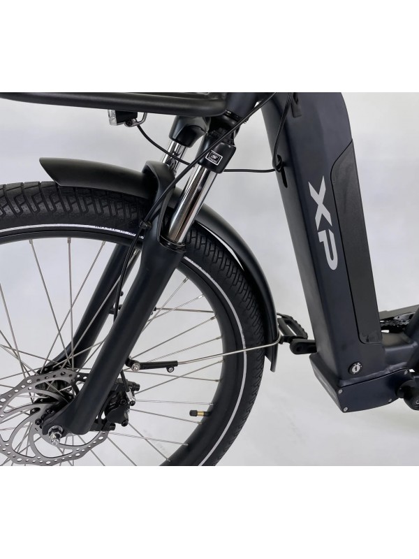 E-Bike City Bike 26" XP I-D8.1 Shimano Altus 8v disco idraulico batteria 48V 696Wh