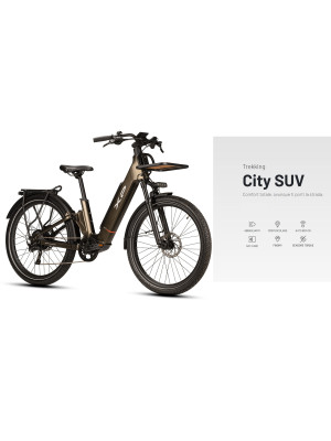E-Bike Trekking 27,5" XP CitySuv UNISEX 9v 48V 865Wh