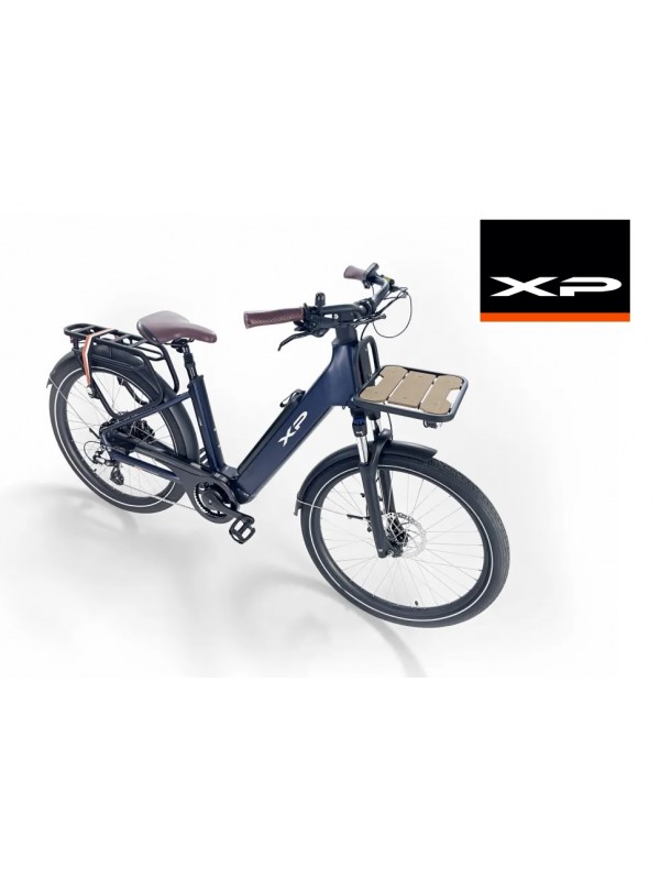 E-Bike City Bike 26" XP I-D8.2 Shimano Altus 8v disco idraulico batteria 48V 720Wh