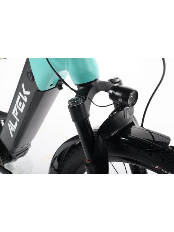 E-Bike Trekking 27.5" ALPEK TRECY 10v Motore BAFANG 80Nm