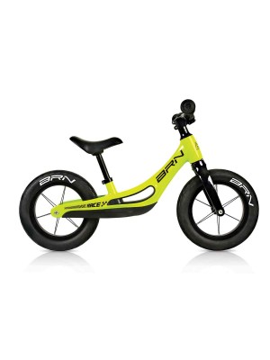Bicicletta senza pedali Balance 12" BRN FLASH con telaio e forcella in Magnesio