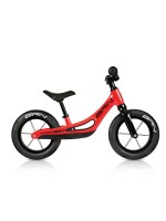 Bicicletta senza pedali Balance 12" BRN FLASH con telaio e forcella in Magnesio