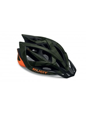 Casco Bici Rudy Project Airstorm MTB Olive Green - Orange Camo Matte mis. L