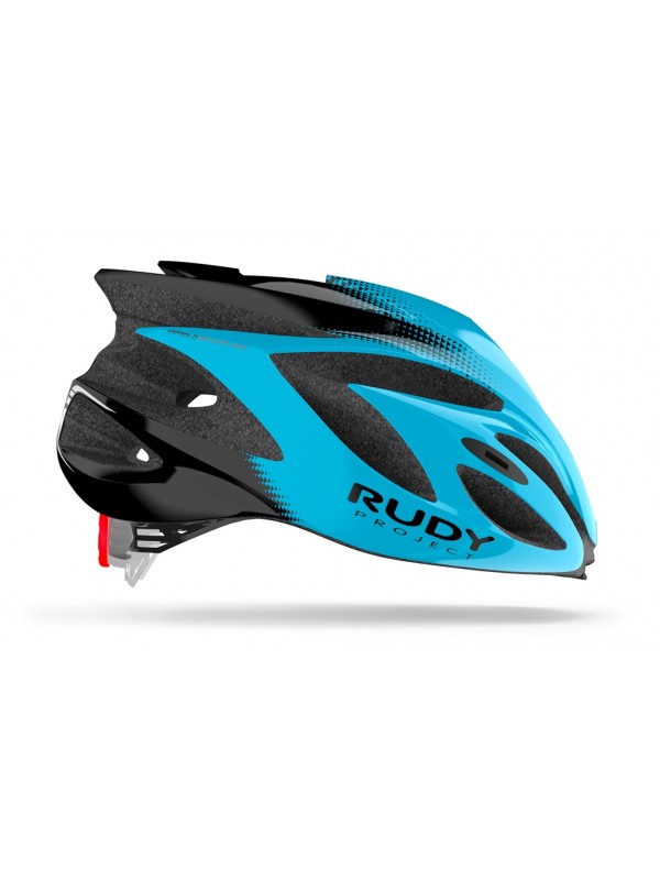 Casco Bici Rudy Project Rush Azur - Black (Shiny) mis. M