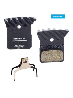Pastiglie freno a disco Shimano L05A-RF in resina 