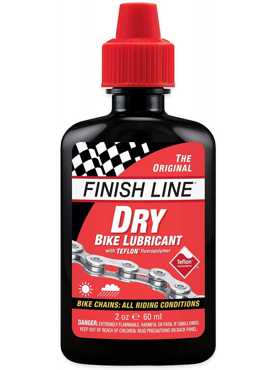 Lubrificante Finish Line Teflon Plus per catena 120ml a goccia