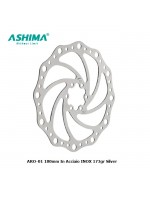 Disco Freno Ashima ARO-01 180mm 173gr Silver 6 Fori 