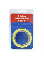 Nastro Tubeless Yellow Rim Joe'S No Flats 25mm rotolo da 9m