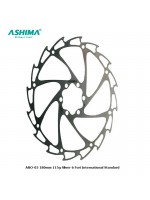 Disco Freno Ashima ARO-03 180mm 115g Silver 6 Fori 