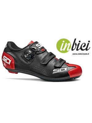 Scarpe Corsa SIDI ALBA 2 Nero / Rosso con chiusura Tecno - 3 System