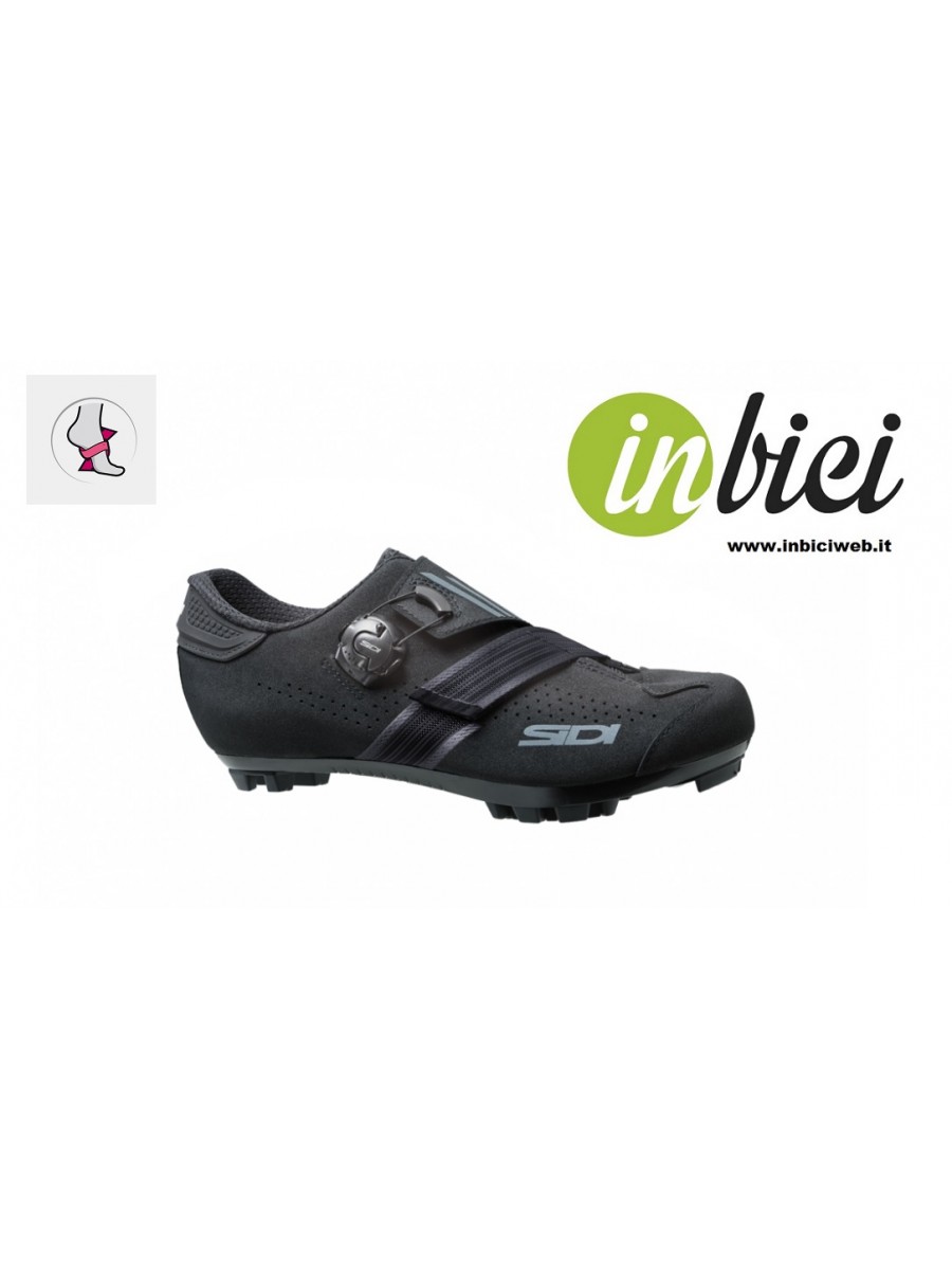 Scarpe Mtb SIDI AERTIS Woman Nero / Nero con chiusura Firmor e Tecno - 3 System 